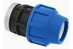 KPE átmenet BM 32 mm x 1/2"16bár KÉK